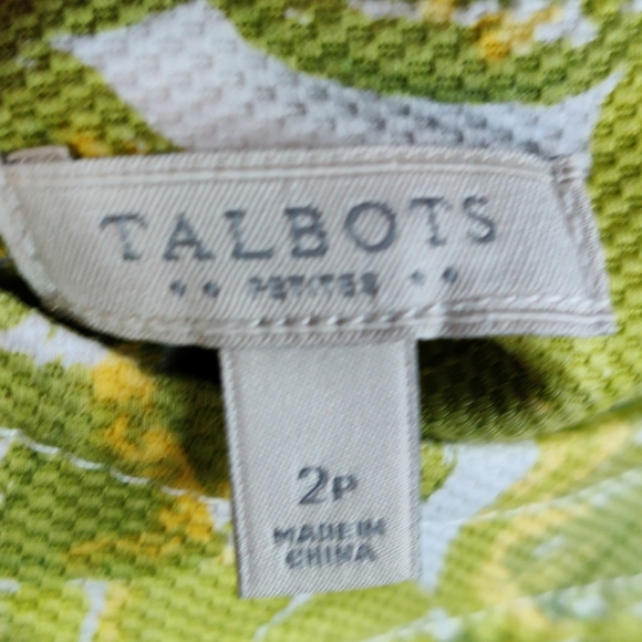 Limes Galore Sheath Dress from Talbots - Picture 4 of 5